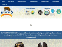Tablet Screenshot of buffalomolasses.com
